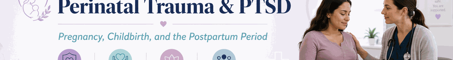 Understanding Trauma and PTSD in the Perinatal Population - Year 1 Banner